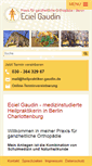 Mobile Screenshot of heilpraktiker-gaudin.de